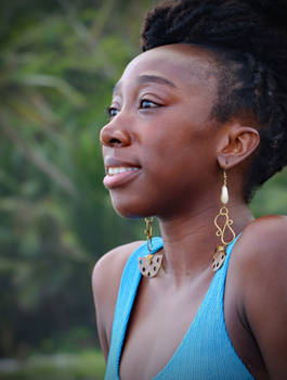 Portrait with Earrings