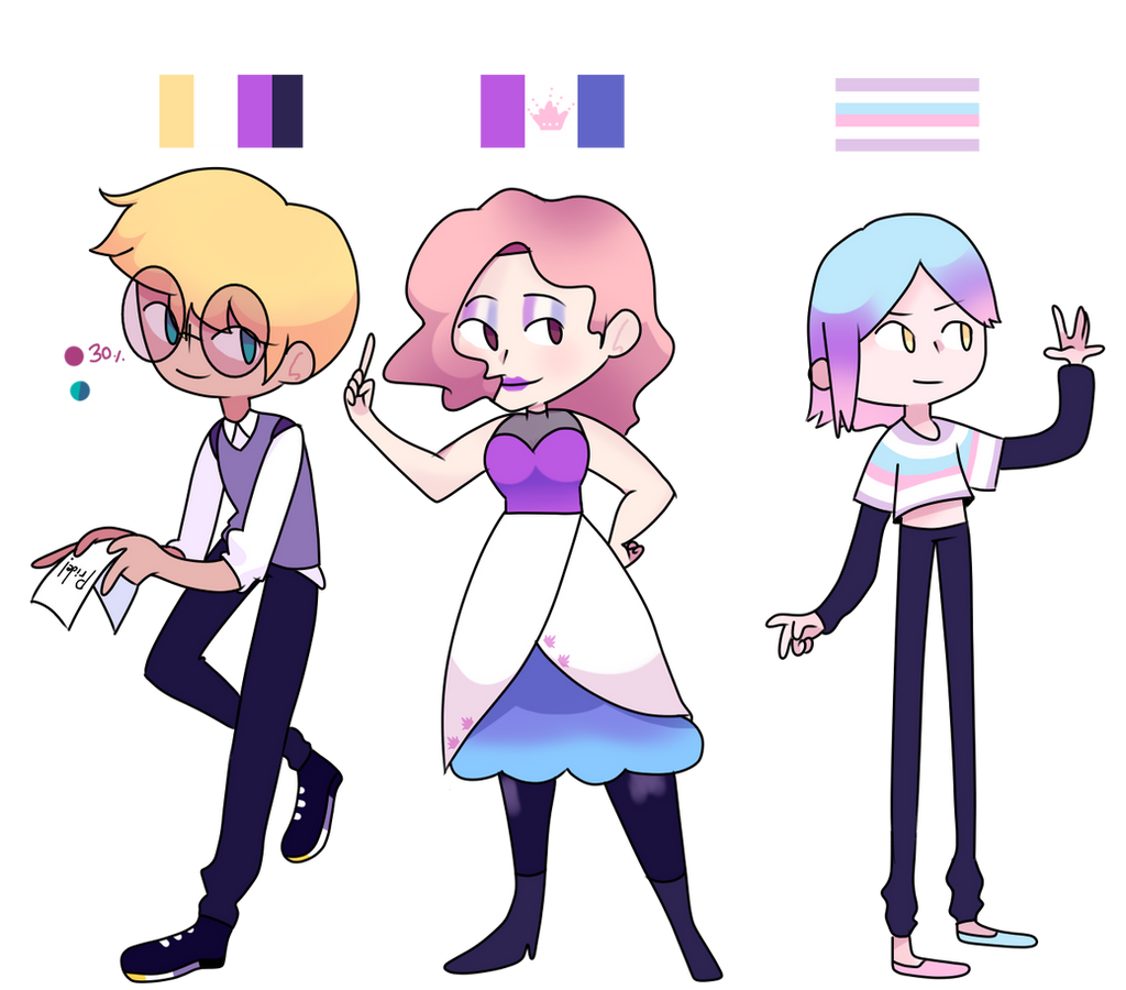 Deviantart Background Pride Flags Pride flags by HesheStar on DeviantArt
