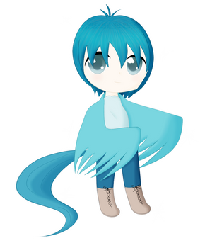 27 of 52 - Ice cube - Articuno gijinka