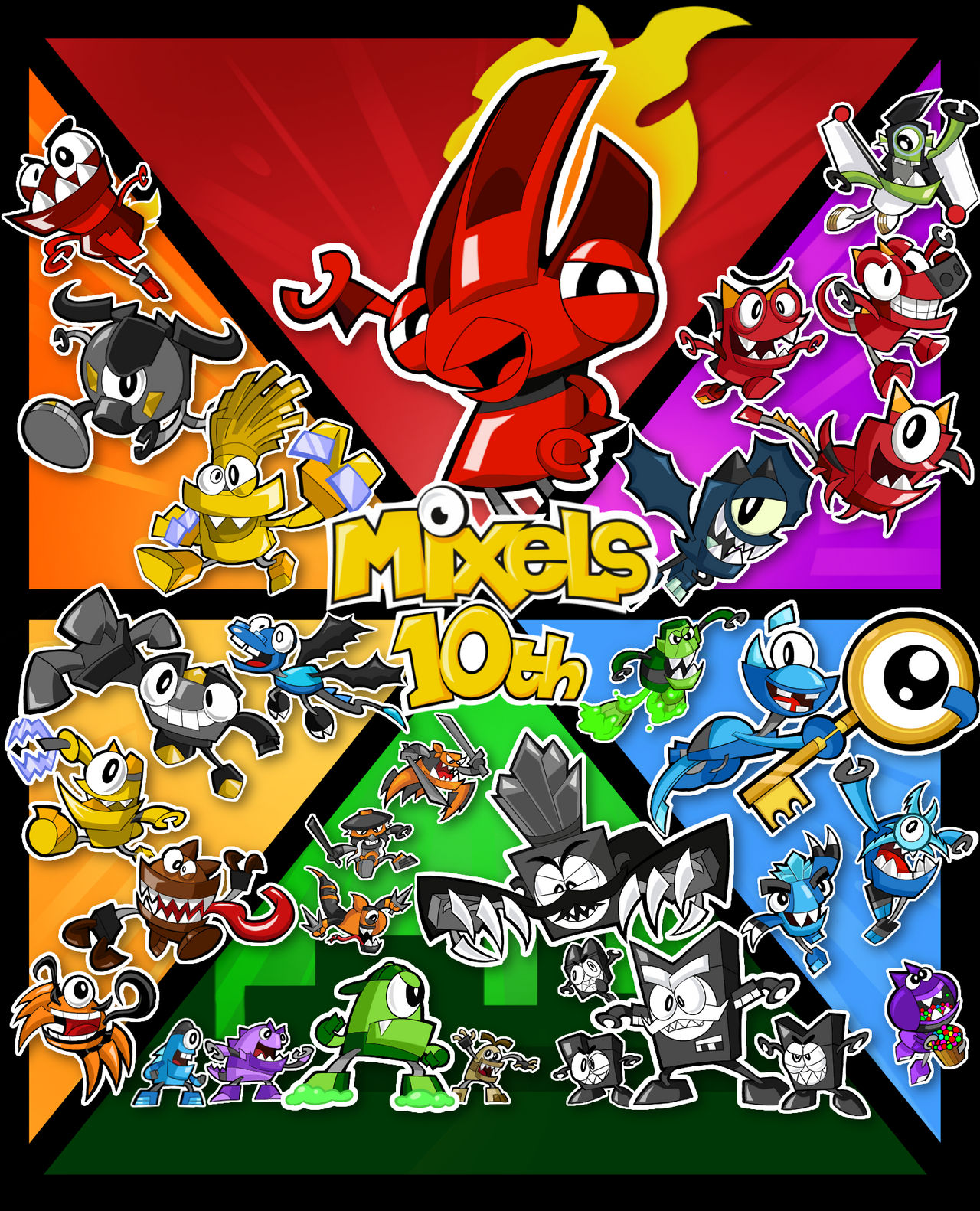 A Decade of Mixing by Snivyfan2003 on DeviantArt