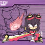 Neko in sonic battle style