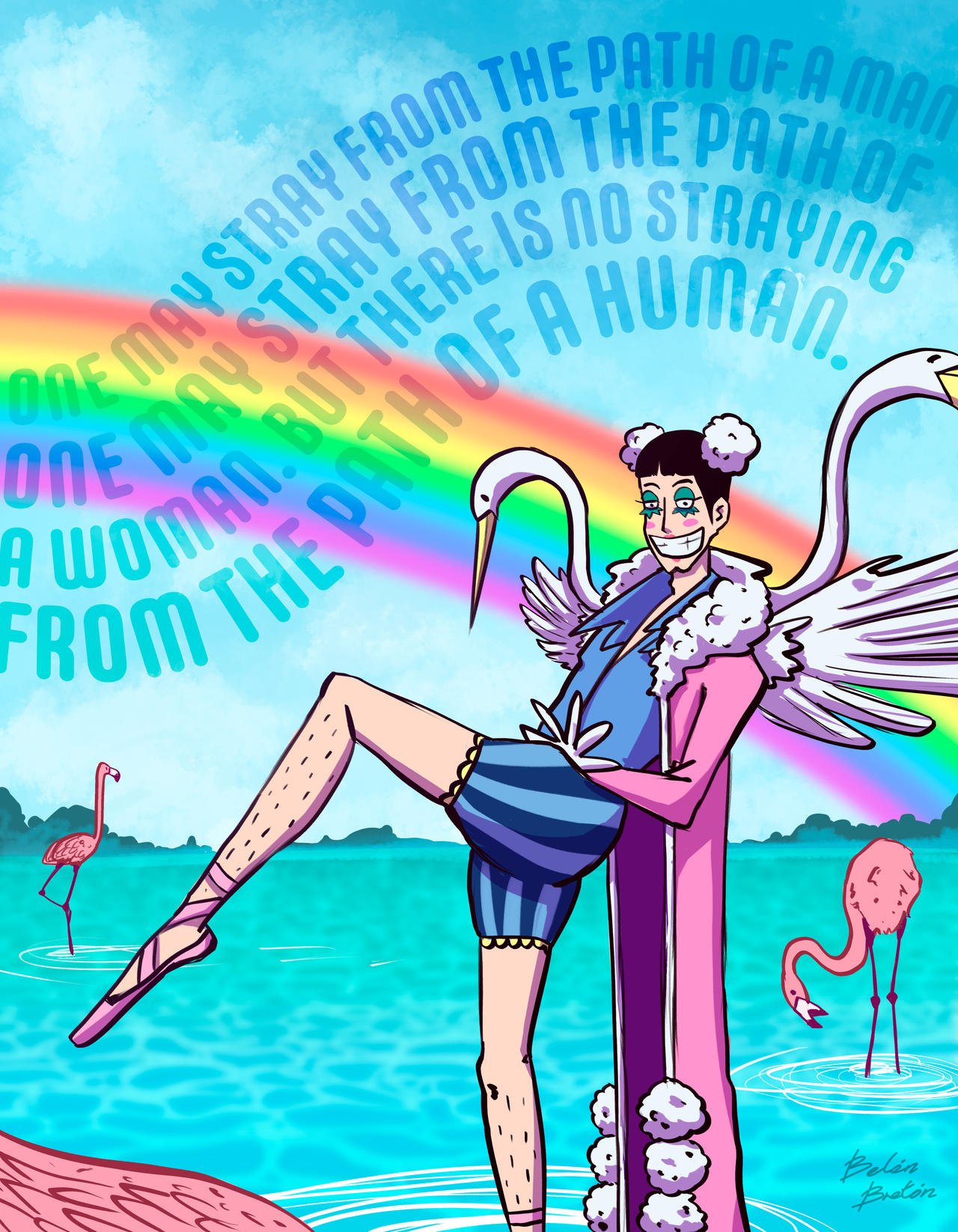 bon clay (one piece) by belenbreton on DeviantArt