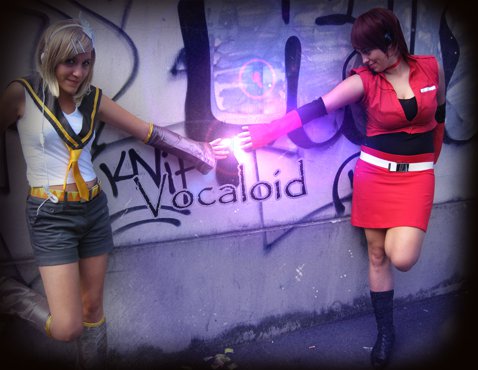 Vocaloid - Rin and Meiko