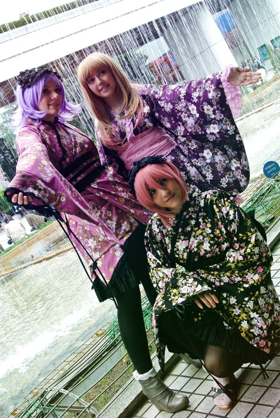Lovely Kimono Girls