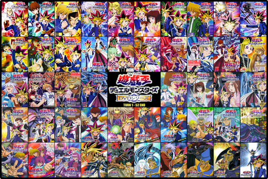 Yu-Gi-Oh! DM JP DVD Turn 1-52 Poster by zero-turn