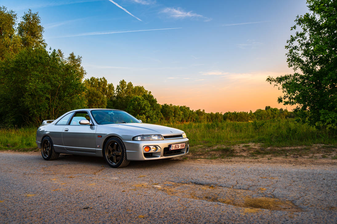 Nissan Skyline R33 Sunset by verjim on DeviantArt