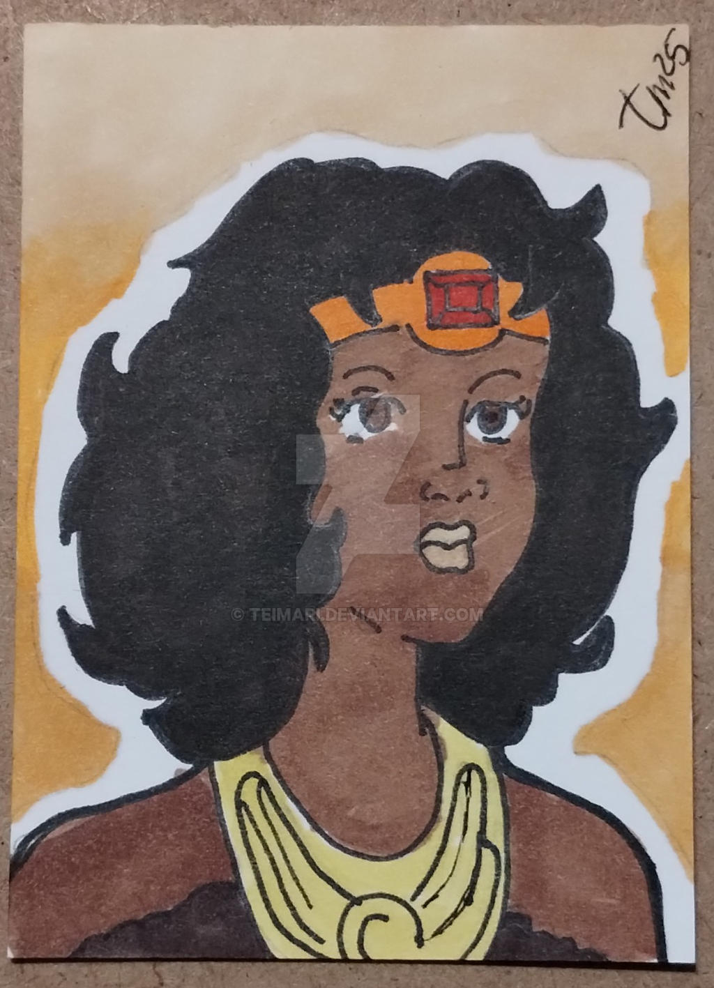 Acrobat Deviantart Diana the Acrobat sketch card (color) by TeiMari on DeviantArt