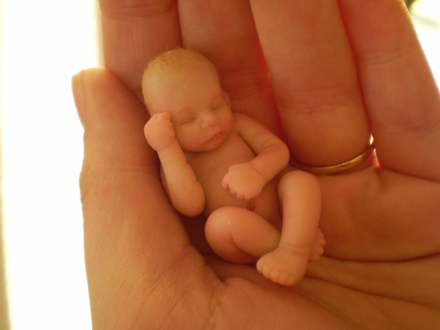 Casey Ooak Miniature clay Baby