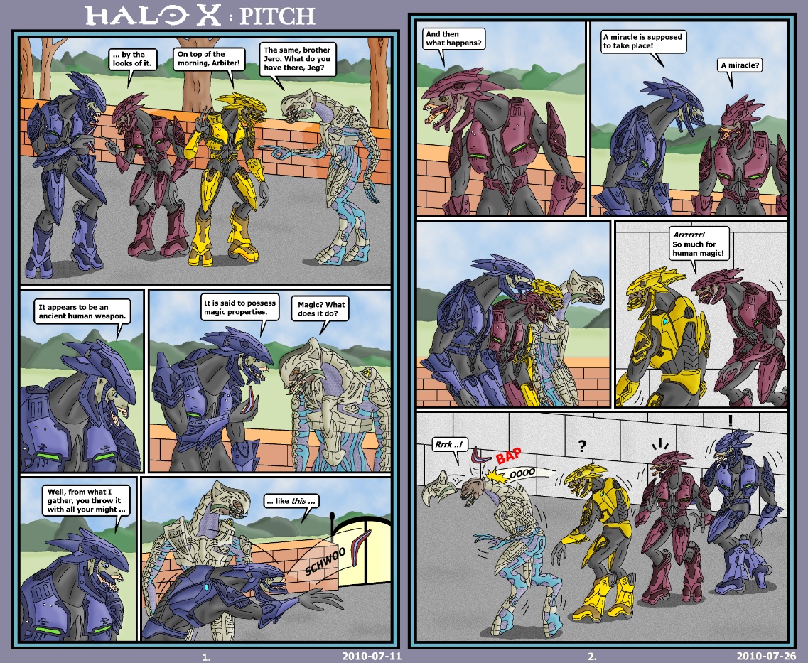 Halo X: Pitch