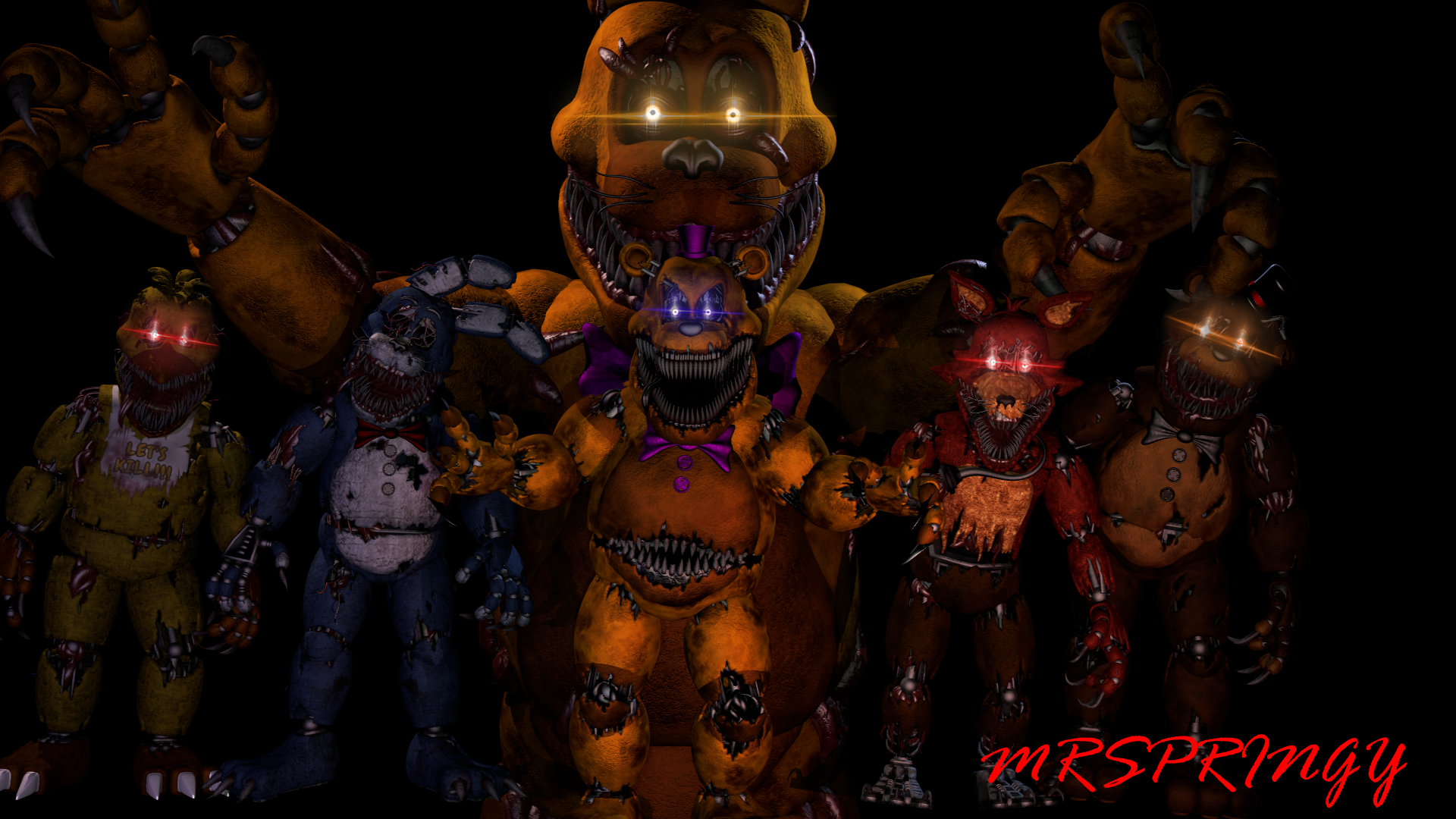 Demented Ruff Ruff The dementeds by RealMrSpringy on DeviantArt