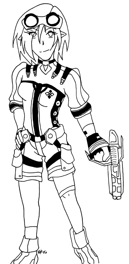 Lineart - Coco from RFO