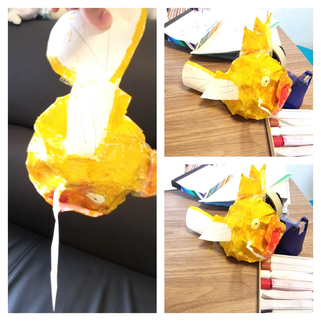 Magikarp Papercraft Magikarp papercraft by mokofuko on DeviantArt