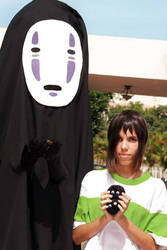 Chihiro and No Face