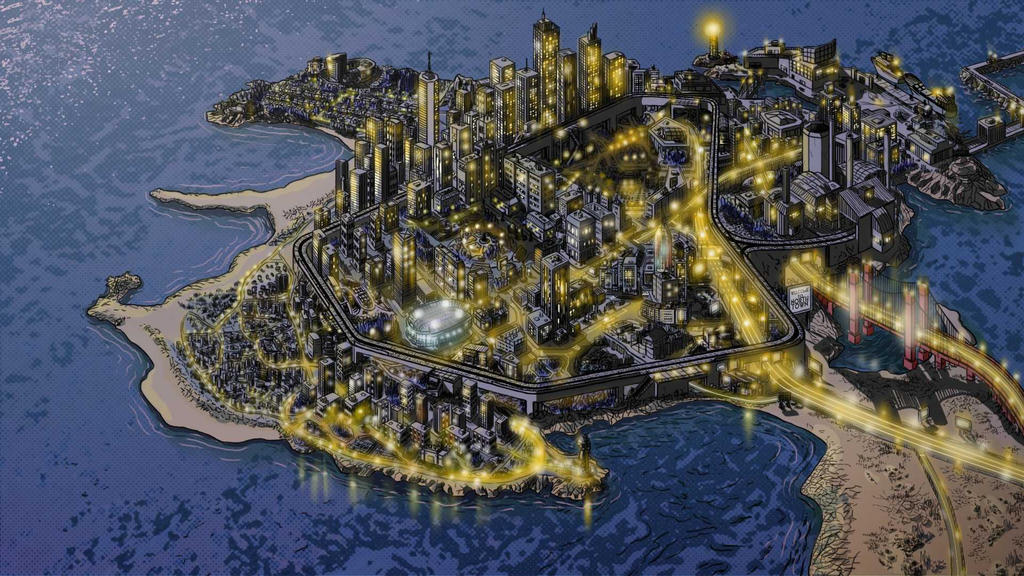videogame map scenery by charlyrivers on DeviantArt