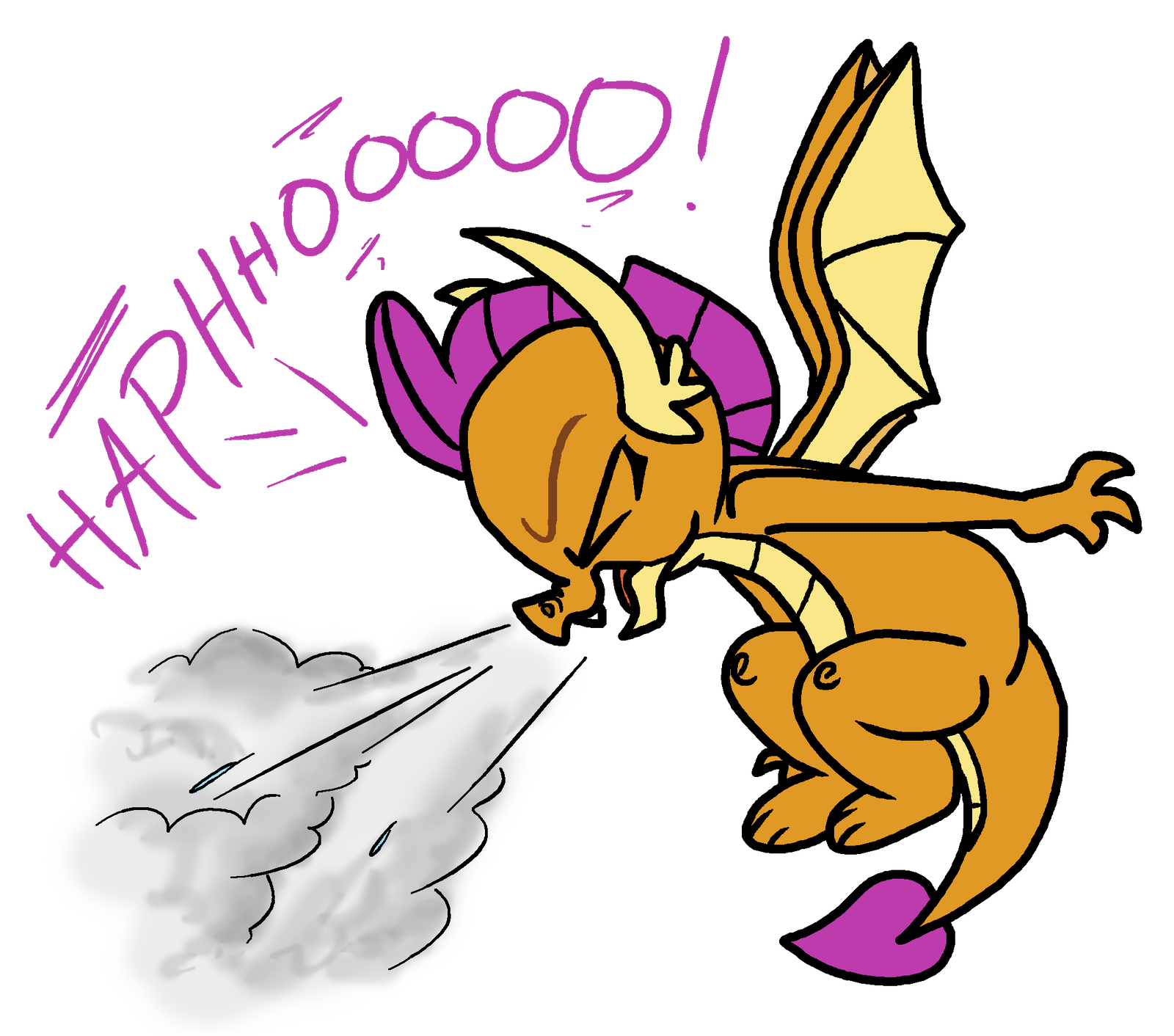 Smolder Sneeze by PSFForum on DeviantArt