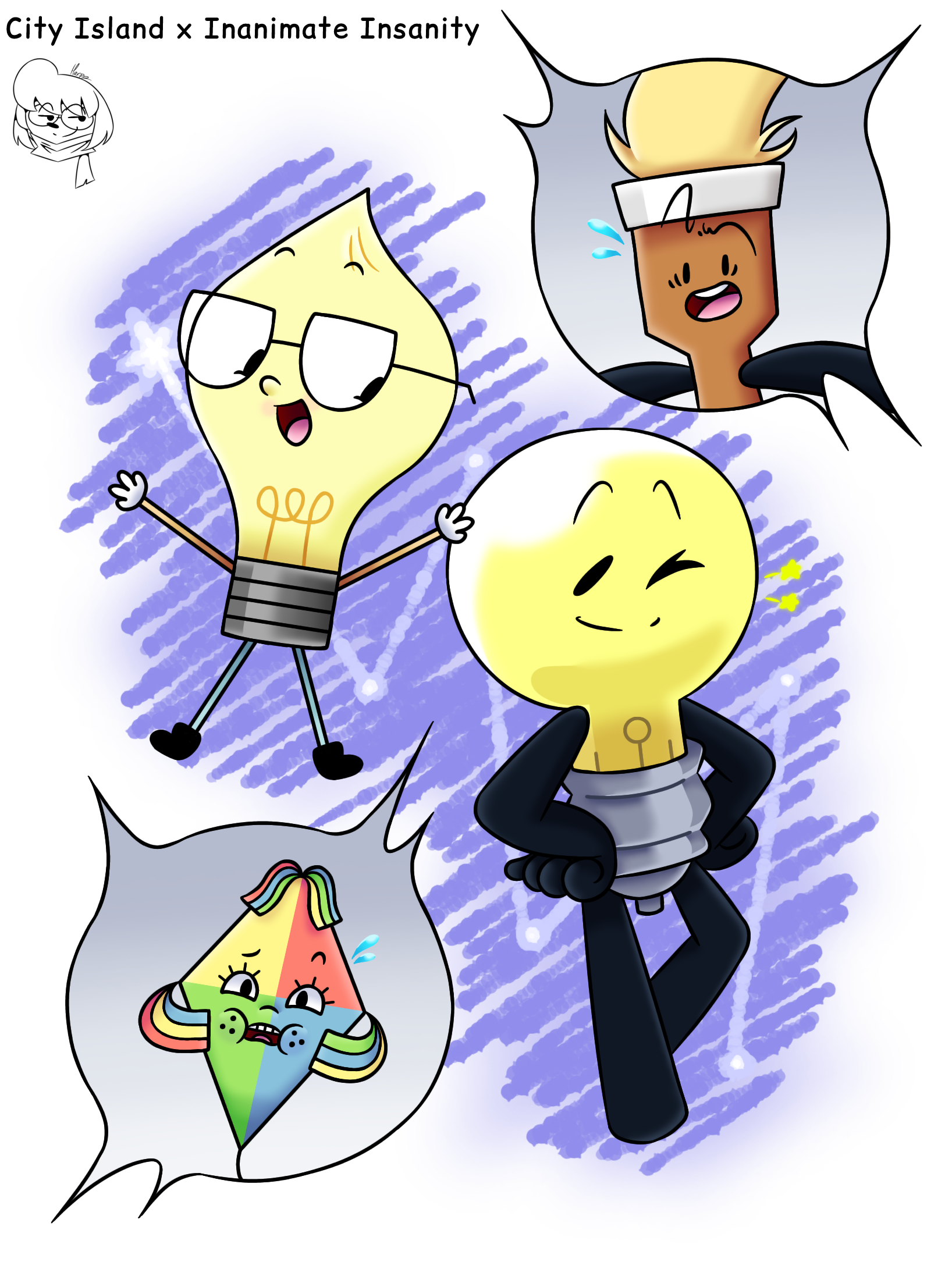 City Island x Inanimate Insanity by PeacherPreak on DeviantArt