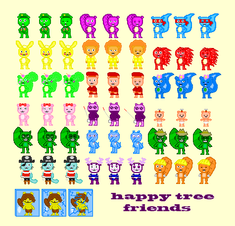HTF- Costum Sprite-Sheet by JasonthePanter on DeviantArt