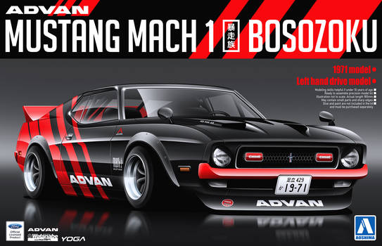 Advan Mustang Mach 1 Bosozoku by YogaBudiwCUSTOM
