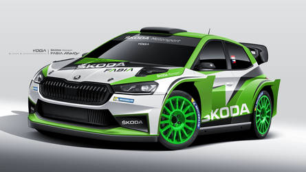 2021 Skoda Fabia Rally by YogaBudiwCUSTOM