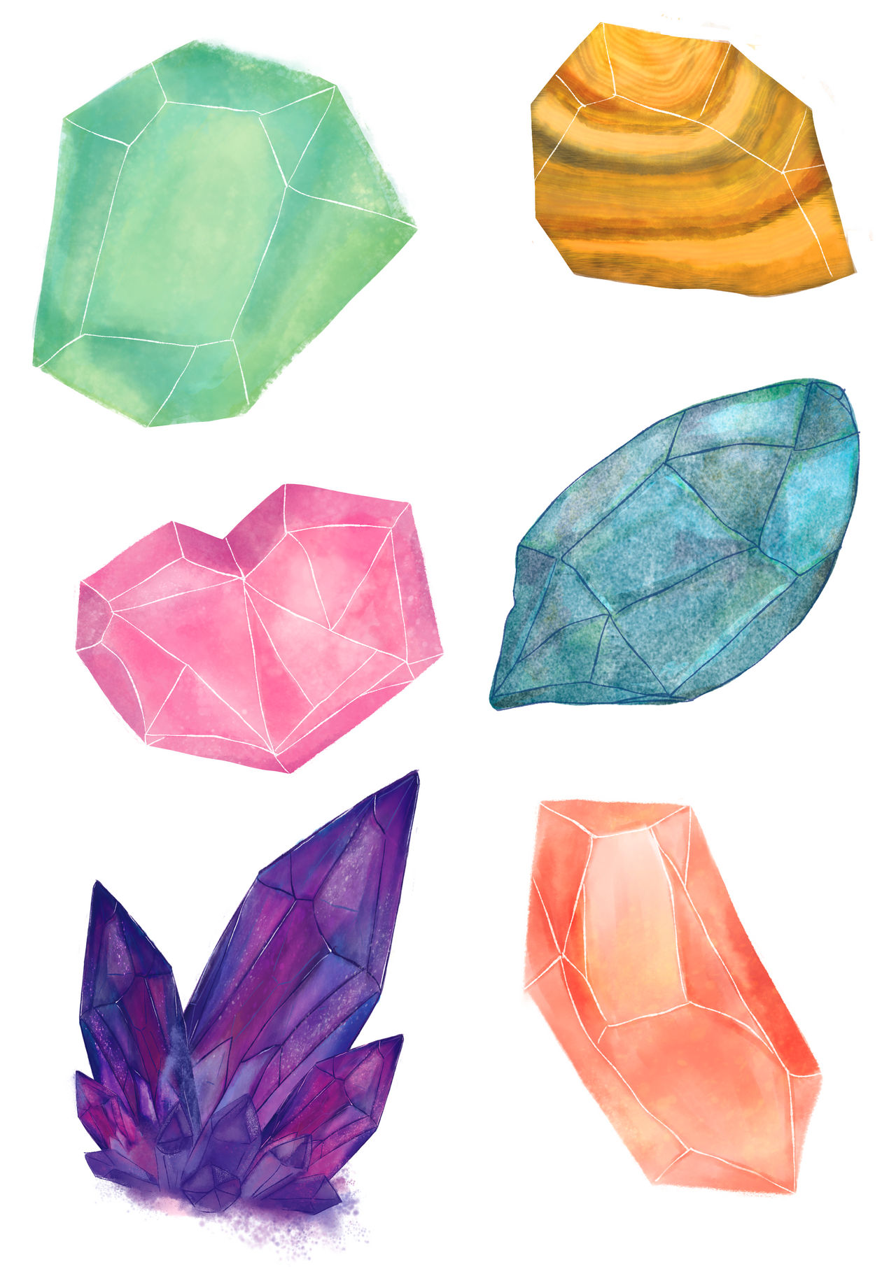 Crystal Type Deviantart Crystals by sziszcreates on DeviantArt