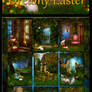 Dreamy Easter backgrounds