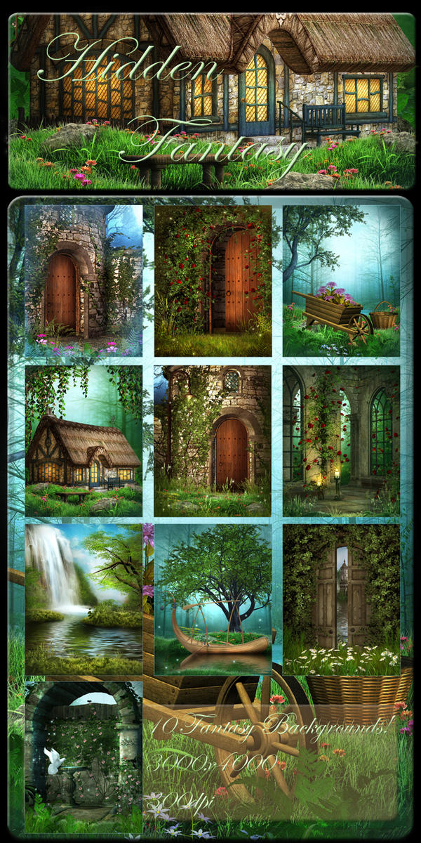Hidden Fantasy backgrounds