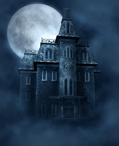 Haunted House free background