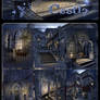 Midnight Castle backgrounds