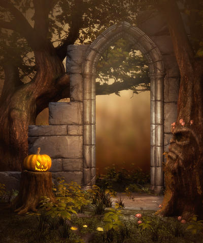 Halloween background 2