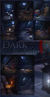 Dark Attic 2 backgrounds