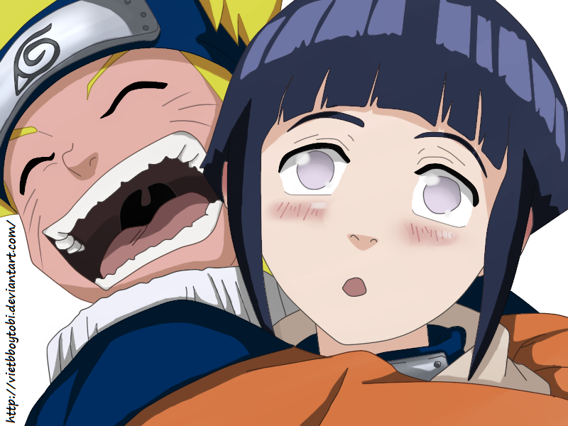 Naruto and Hinata  naruto and hinata aww they look so cute