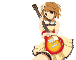 Hirasawa Yui From K-ON (PNG)!