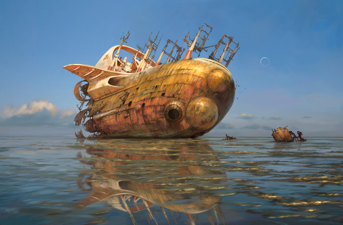 Low Tide Ghost by m0zch0ps