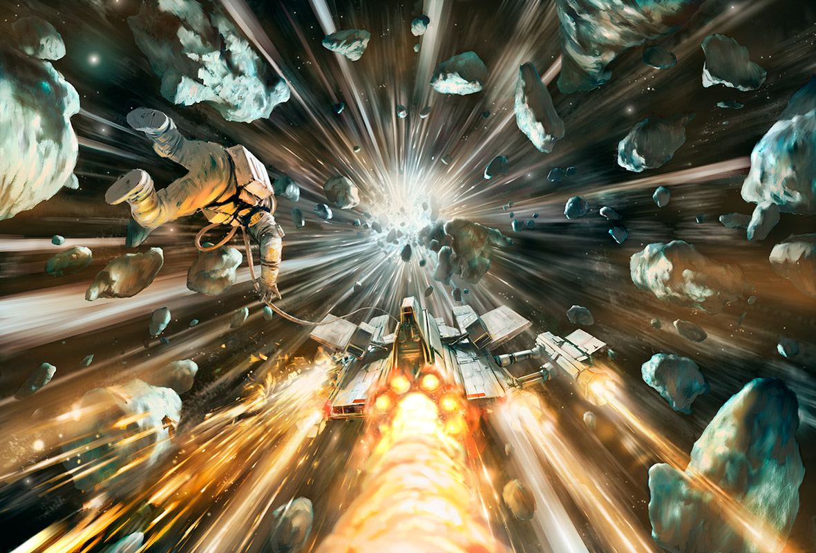 Into the comet's tail by m0zch0ps