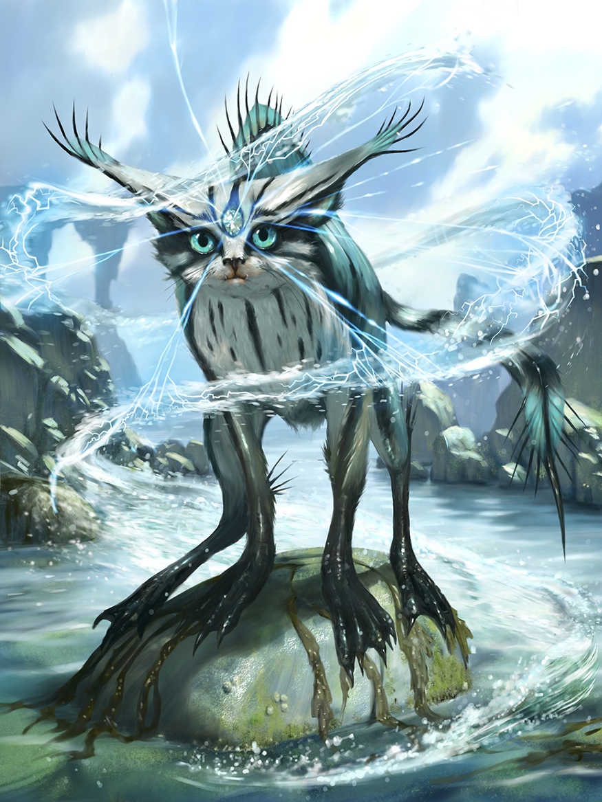 Carbuncle Deviantart Water Carbuncle II by m0zch0ps on DeviantArt