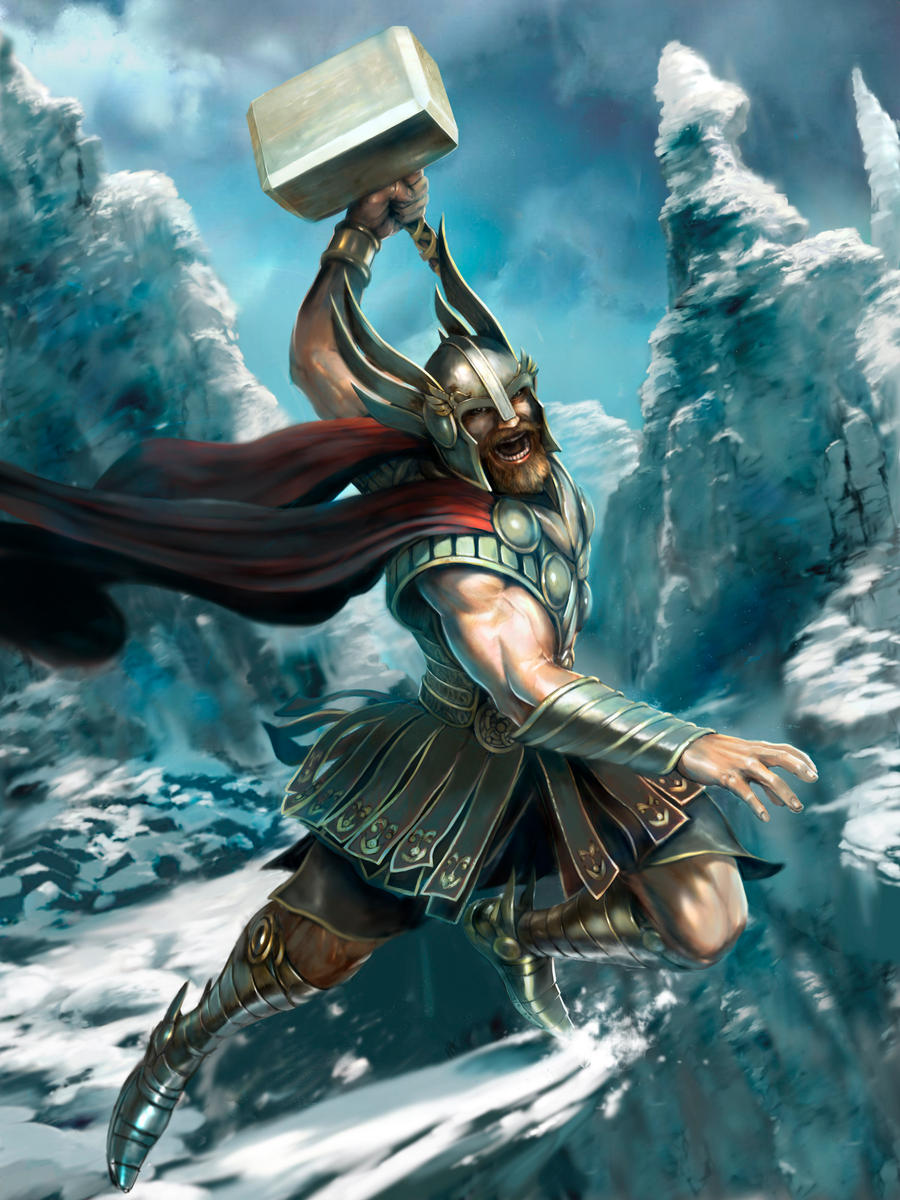 Thor The Norse God Stage 1 By M0zch0ps On DeviantArt Thor The Norse God Stage 1 By M0zch0ps On DeviantArt