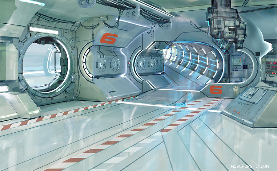 Station Interior 4 By M0zch0ps On Deviantart