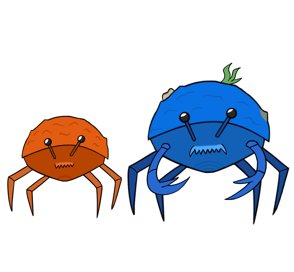 MP: Flea crab/Deep sea crab by KingCourier on DeviantArt