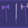 Cursed/haunted weapons