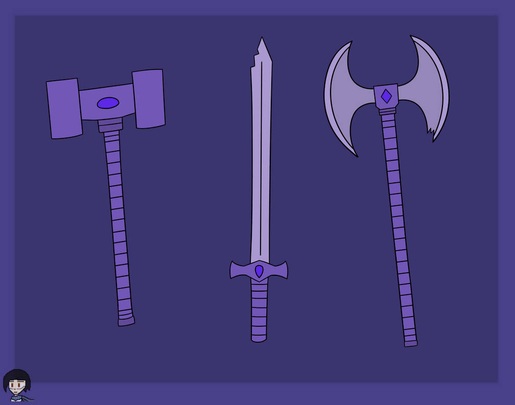 Cursed/haunted weapons by KingCourier on DeviantArt