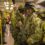 Swedish Life Guards in the Metro 3