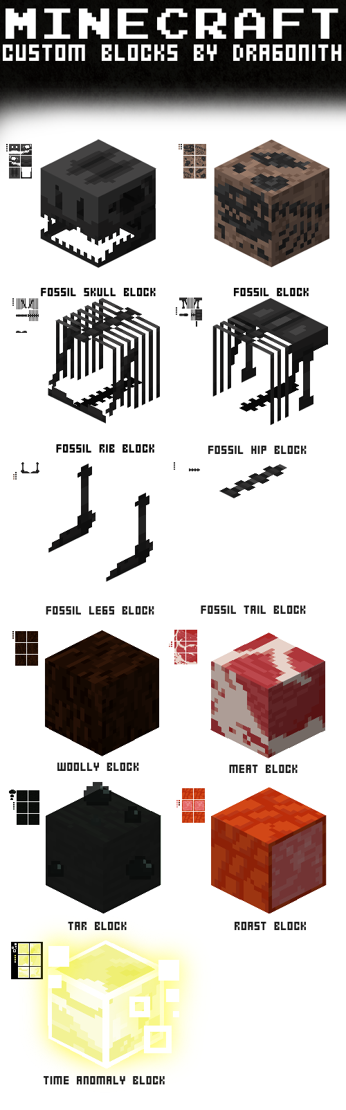 Minecraft: Custom Blocks by Dragonith on DeviantArt