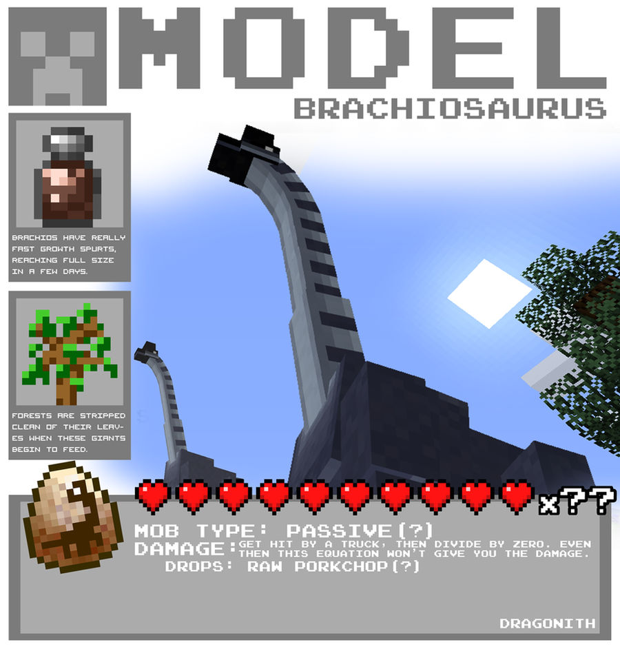 Minecraft - Brachiosaurus