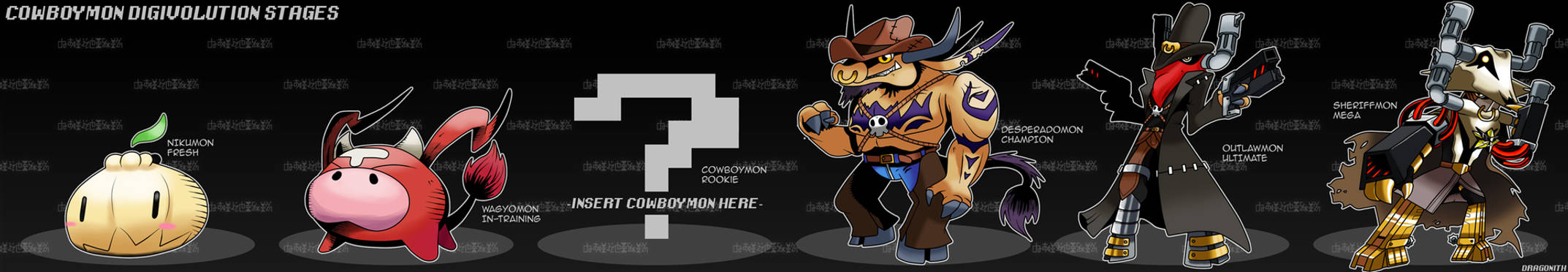 Digimon: Cowboymon Stages