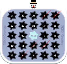 PKMNC - Snowman Bingo Card