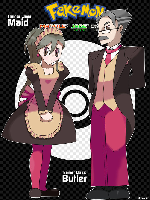 Trainer Class - Maid and Butler by Dragonith on DeviantArt
