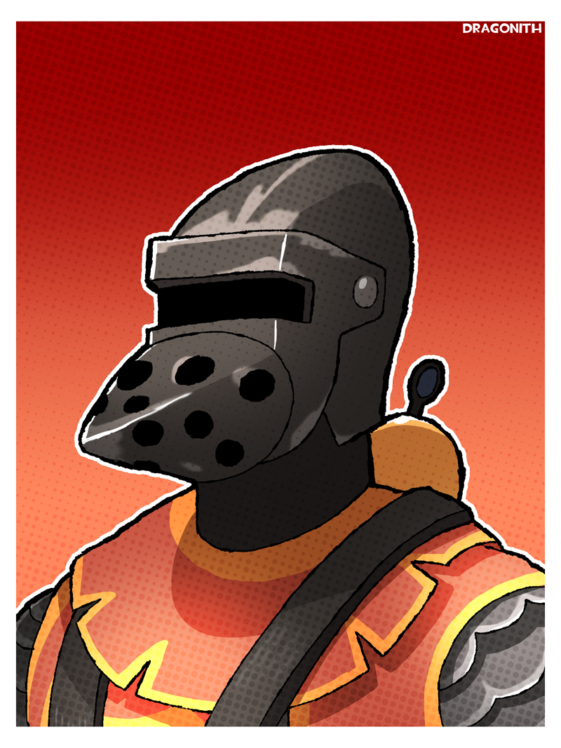 TF2 - Pyro Knight Bust Shot