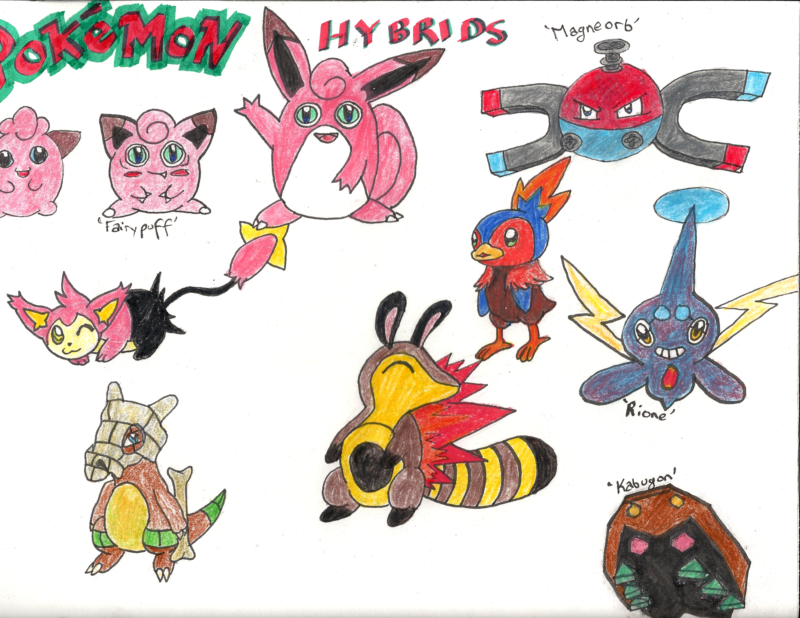 Pokemon Hybrids