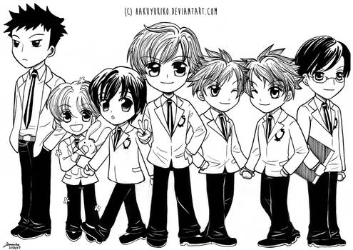 Chibi Ouran High Host Club