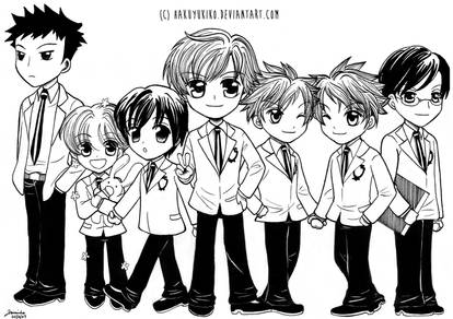 Chibi Ouran High Host Club